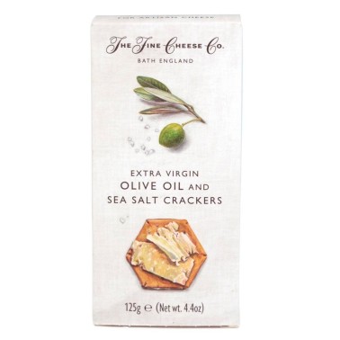 Crackers con aceite de oliva y sal