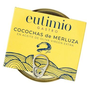 Cocochas en aceite de oliva